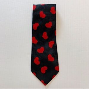 Surrey Red Hearts Tie